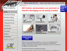 Tablet Screenshot of aev-vochten.be